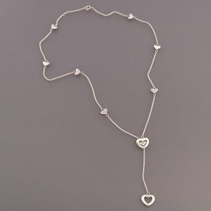 Tiffany & Co Lariat Heart Necklace